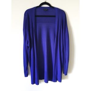 Blue Cardigan 💙 Open Front Sweater